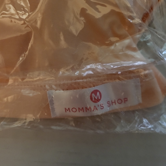 (2) Momma's Shop Comfy 2-in-1 Nursing & Maternity Bras. 1 Pink/1 Peach. XL. NWT. - Picture 15 of 15